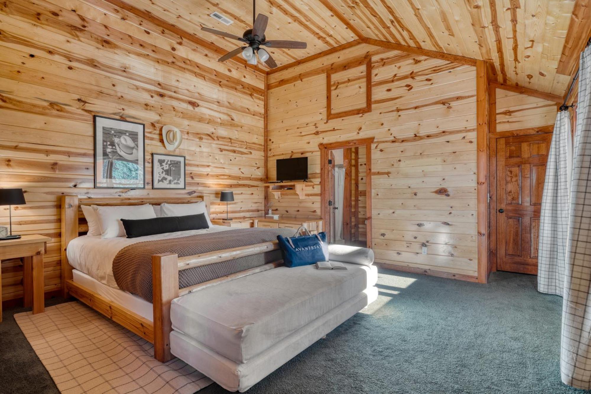 Sycamore By Avantstay Spectacular Mountain Home W Indoor Pool Hot Tub Home Theatre Fire Pit セバービル エクステリア 写真