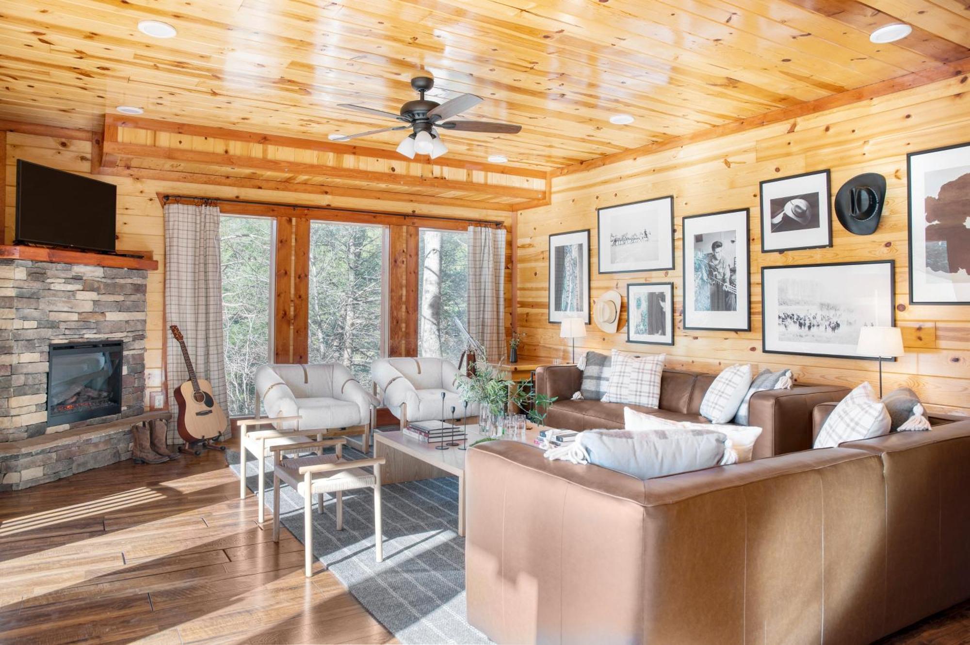 Sycamore By Avantstay Spectacular Mountain Home W Indoor Pool Hot Tub Home Theatre Fire Pit セバービル エクステリア 写真